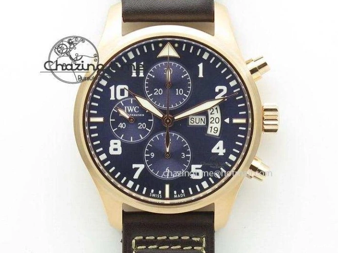 MIROTIME 0211 Classic Aquatimer Chrono IW376803 V6F 1:1 Best Edition Black Dial On SS Bracelet A 7361